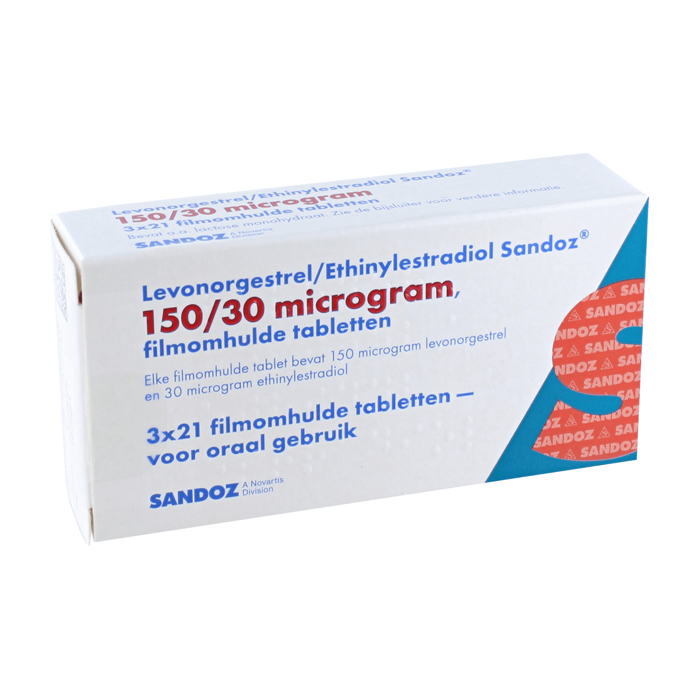 Ethinylestradiol/Levonorgestrel Sandoz 30µg/150µg 3x21 Stk